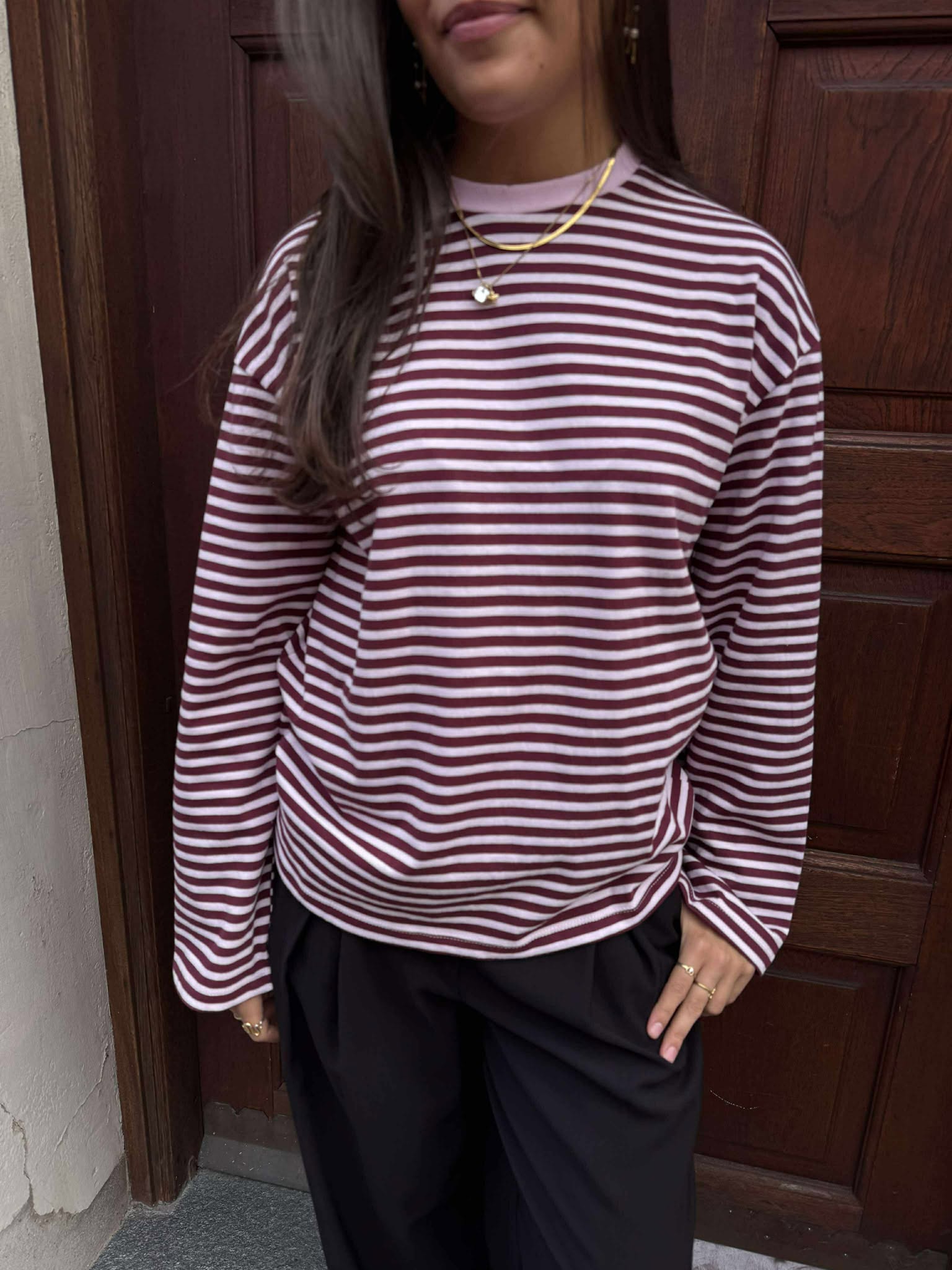 PCSADIE T-Shirt - Tawny Port